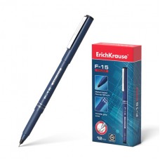 Ручка капиллярная ErichKrause Fineliner F-15, 0.6 мм, черный Ручка капиллярная ErichKrause Fineliner F-15, 0.6 мм, черный