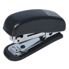 Степлер Buromax 4125-01 пластиковый, скобы №10, до 10 листов, черный