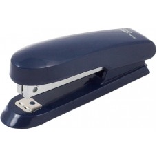 Степлер Buromax 4100-02 пластиковый, скобы №10, до 15 листов, синий