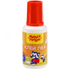 Клей ПВА, 20 г, с кисточкой