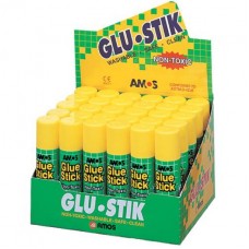 Клей-карандаш AMOS (PVP), 8 гр.