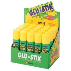 Клей-карандаш AMOS (PVP), 15 гр.