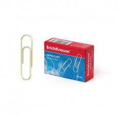 Скрепки Erich Krause, 33мм, (100 штук)