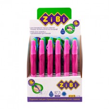 Ручка шариковая для левши с резиновым грипом, синий