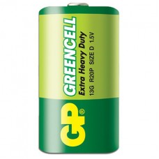Батарейка GP Greencell D 13G-U2, (в блистере 2 шт) Батарейка GP Greencell D 13G-U2, (в блистере 2 шт)