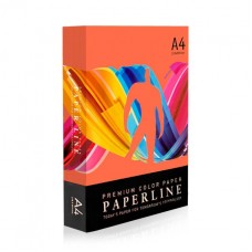 Бумага цветная A4 Paperline SAFRON, 80 гр., интенсив, оранжевая