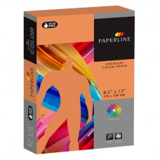 Бумага цветная Paperline HP ORANGE неон, оранжевая