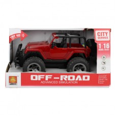 WY Машина инерционная 1:16 "Wrangler" (свет, звук), код 36253 WY Машина инерционная 1:16 "Wrangler" (свет, звук), код 36253