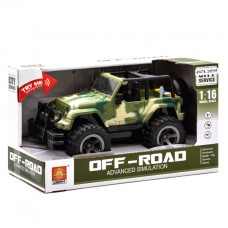 WY Машина инерц. 1:16 "Wrangler Military" (свет,звук), код 49478 WY Машина инерц. 1:16 "Wrangler Military" (свет,звук), код 49478