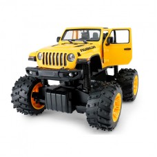 RS Машина р/у RASTAR 1:14 JEEP Wrangler JL with Big foot design, желтая, код 27068