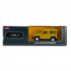 RS Машина р/у RASTAR 1:24 Land Rover Defender, желтая, код 50632