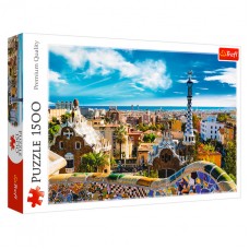 TF Пазлы "1500" - "Park Güell, Barcelona", код 41643