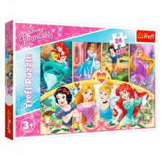 TF Пазлы "24 Maxi" - "The magic of memories / Disney Princess", код 42167