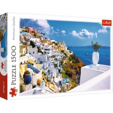 TF Пазлы "1500" - "Santorini, Greece / Włodarczyk", код 44879