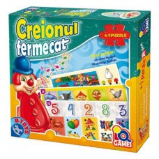 DT Интерактивный пазл Creionul fermecat+ puzzle 24 дет., код 41202