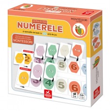 Игра Montessori "Să învățăm numerele", код 48014