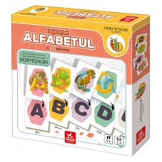 Игра Montessori. Să învățăm Alfabetul, код 48013