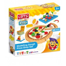 LT Набор массы для лепки "Pizza", 5 форм, 5 * 75 гр., код 40656