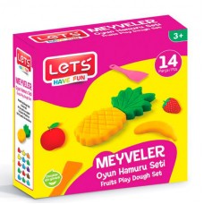 LT Набор массы для лепки "Fruit Set",6 форм,8*20 гр., код 44860 LT Набор массы для лепки "Fruit Set",6 форм,8*20 гр., код 44860