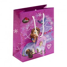 Пакет подарочный (S) NY Disney 11,3x14,3x5,6 см (микс)