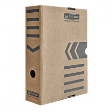 Бокс для архивации документов 80мм Buromax, крафт