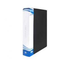 Папка с 80 файлами в чехле A4 OfficeLine, чёрная