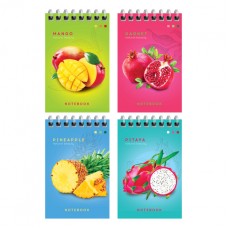 Блокнот А7 40л. на гребне ArtSpace "Colorful fruits" Блокнот А7 40л. на гребне ArtSpace "Colorful fruits"