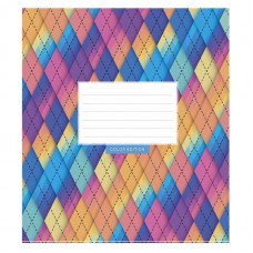 Тетрадь 12 листов, клетка, Школярик Rainbow style Тетрадь 12 листов, клетка, Школярик Rainbow style